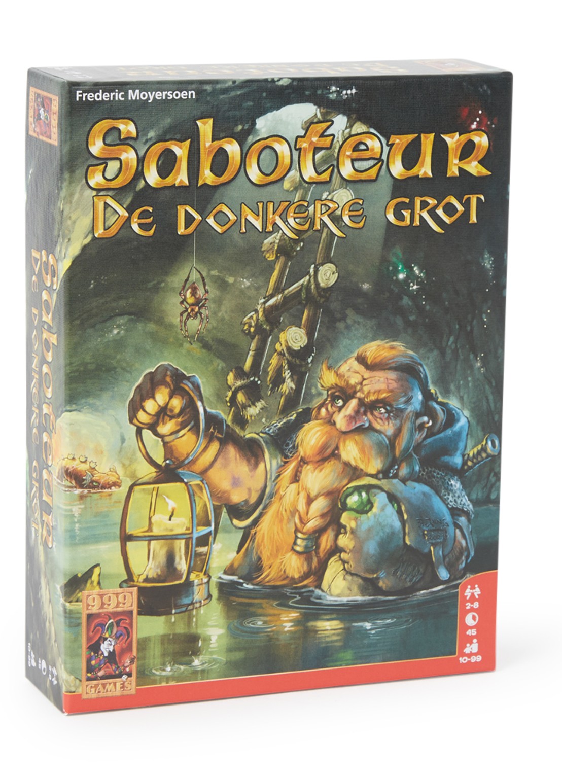 999 Games Saboteur De Donkere Grot kaartspel - voorkant groen