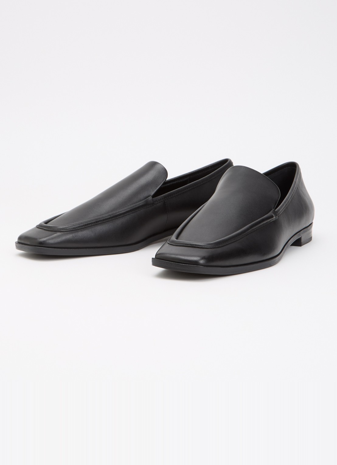 A.EMERY The Lane loafer van leer - detail 3 zwart