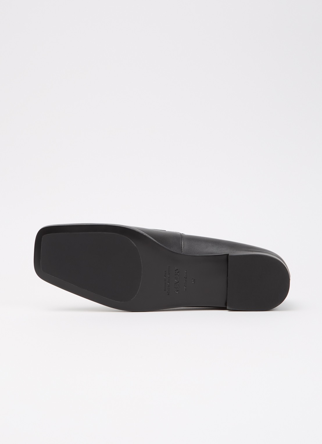 A.EMERY The Lane loafer van leer - detail 5 zwart