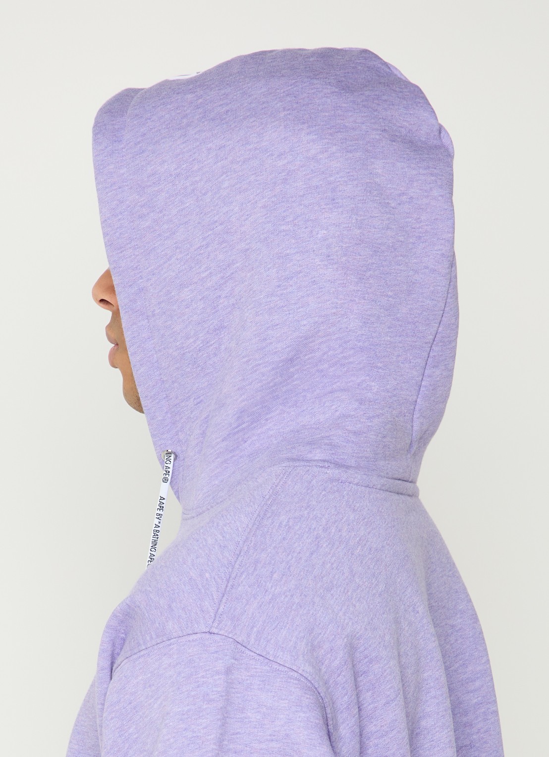 Aape Hoodie met logo - detail 5 violet
