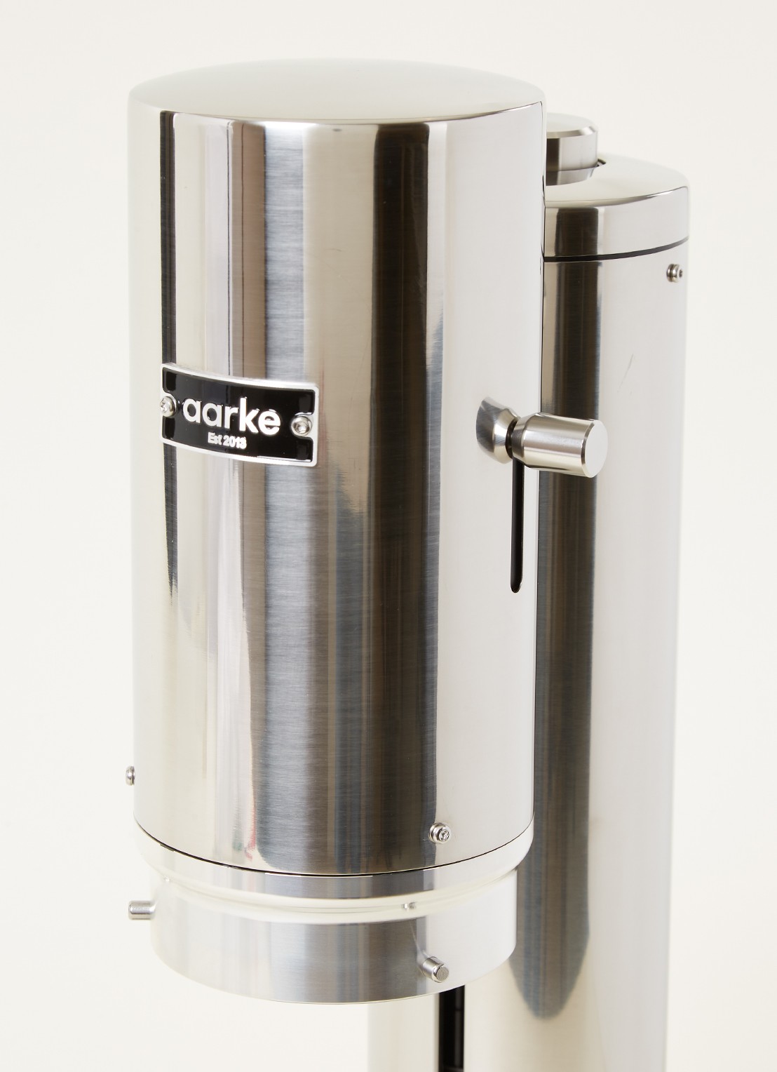 Aarke Carbonator Pro bruiswatertoestel - voorkant 6 roestvrijstaal