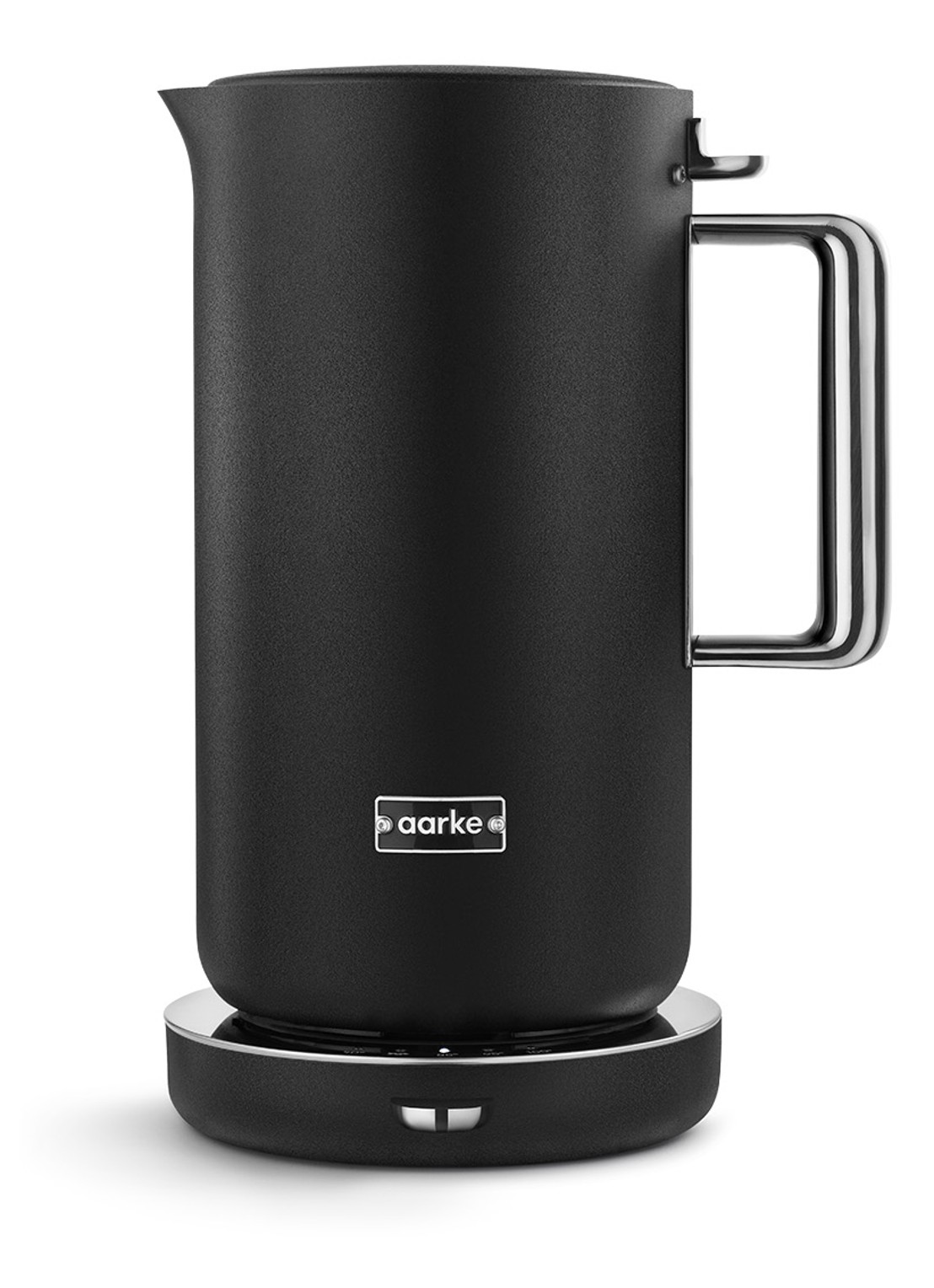 Aarke Kettle waterkoker 1,2 liter - voorkant 4 zwart