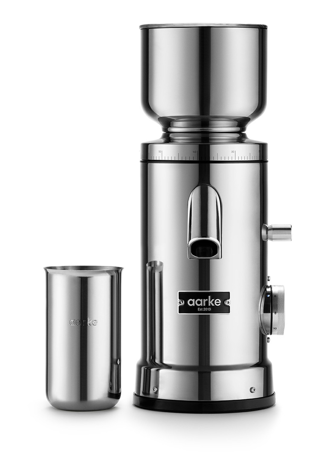 Aarke Koffiemolen - voorkant metallic