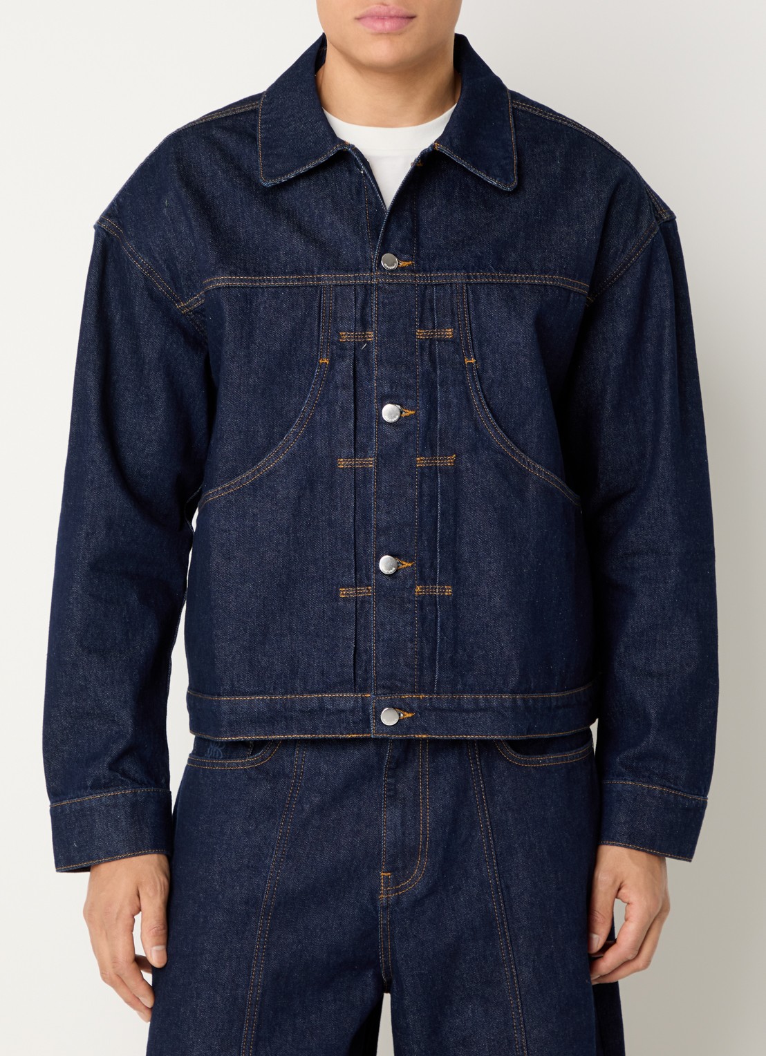about:blank Regular fit spijkerjas met steekzakken - detail 2 indigo