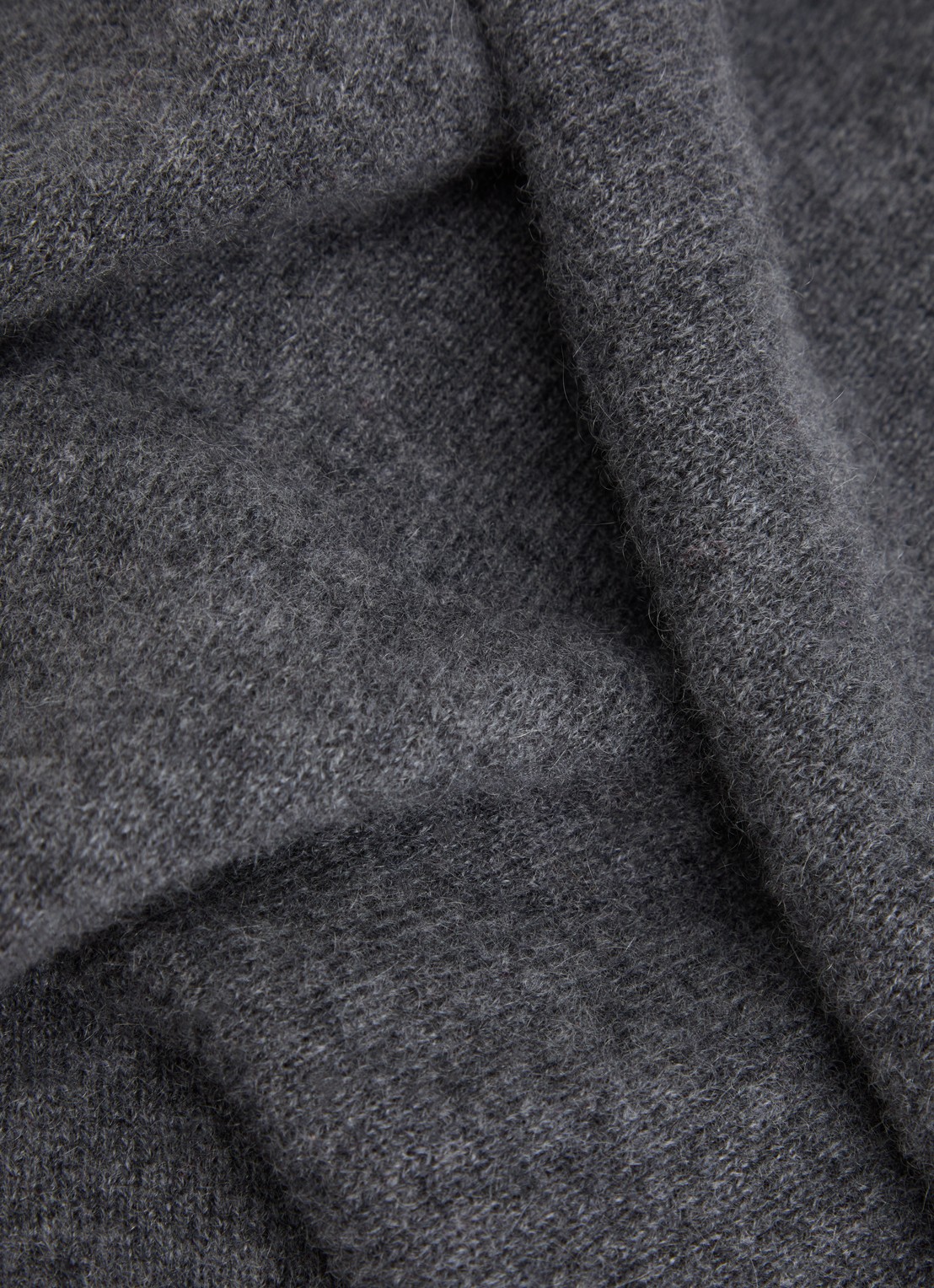 Absolut Cashmere. Danika sjaal van kasjmier met gemêleerd dessin 165 x 80 cm - detail 3 grijsmele