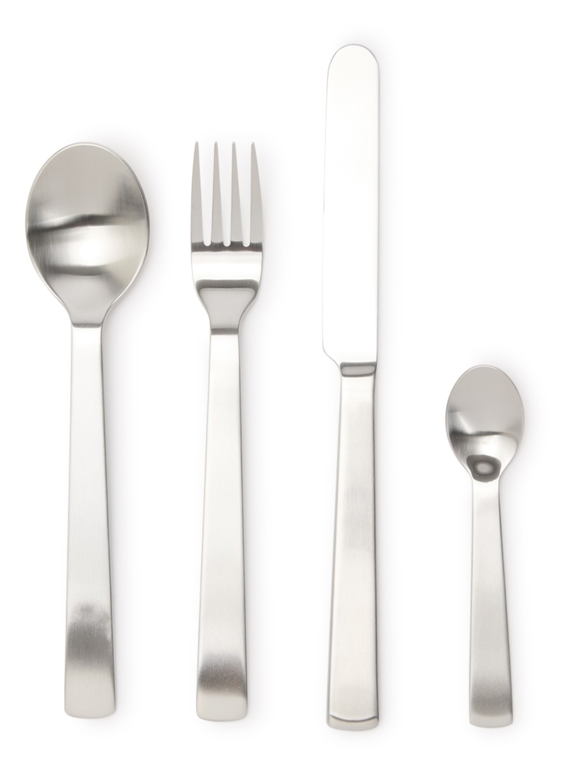 Acme Brushed bestekset 24-delig - voorkant zilver