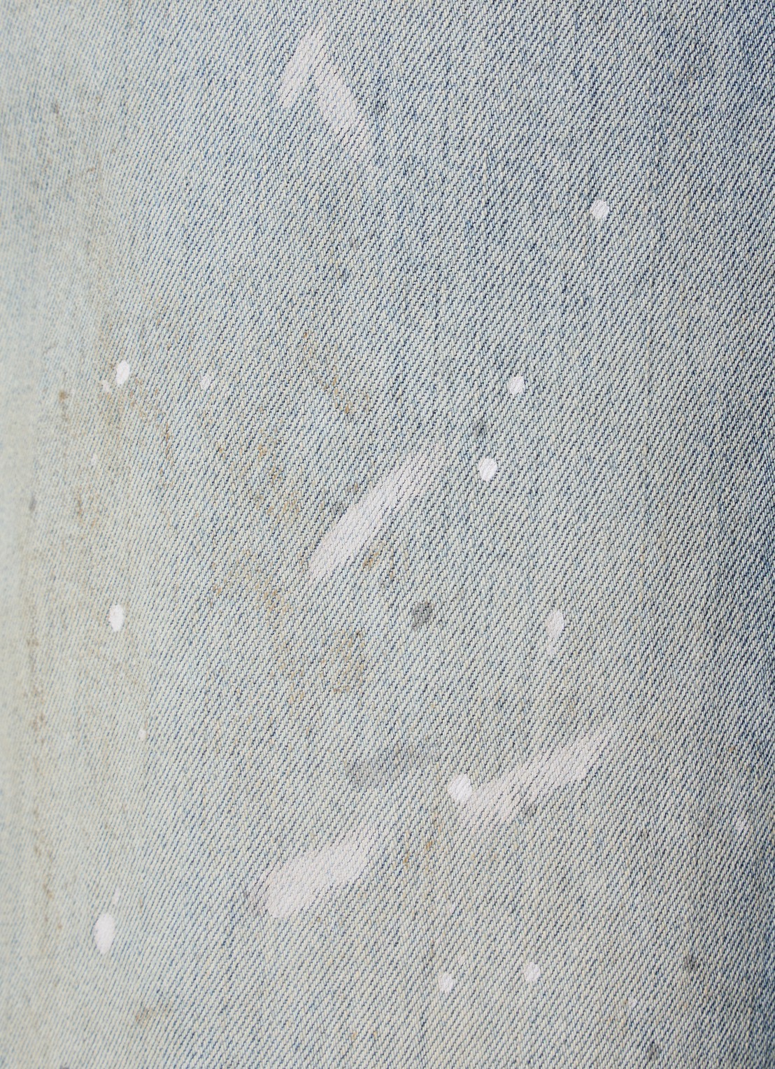 Acne Studios 1981 wide leg jeans met medium wassing - detail 6 indigo