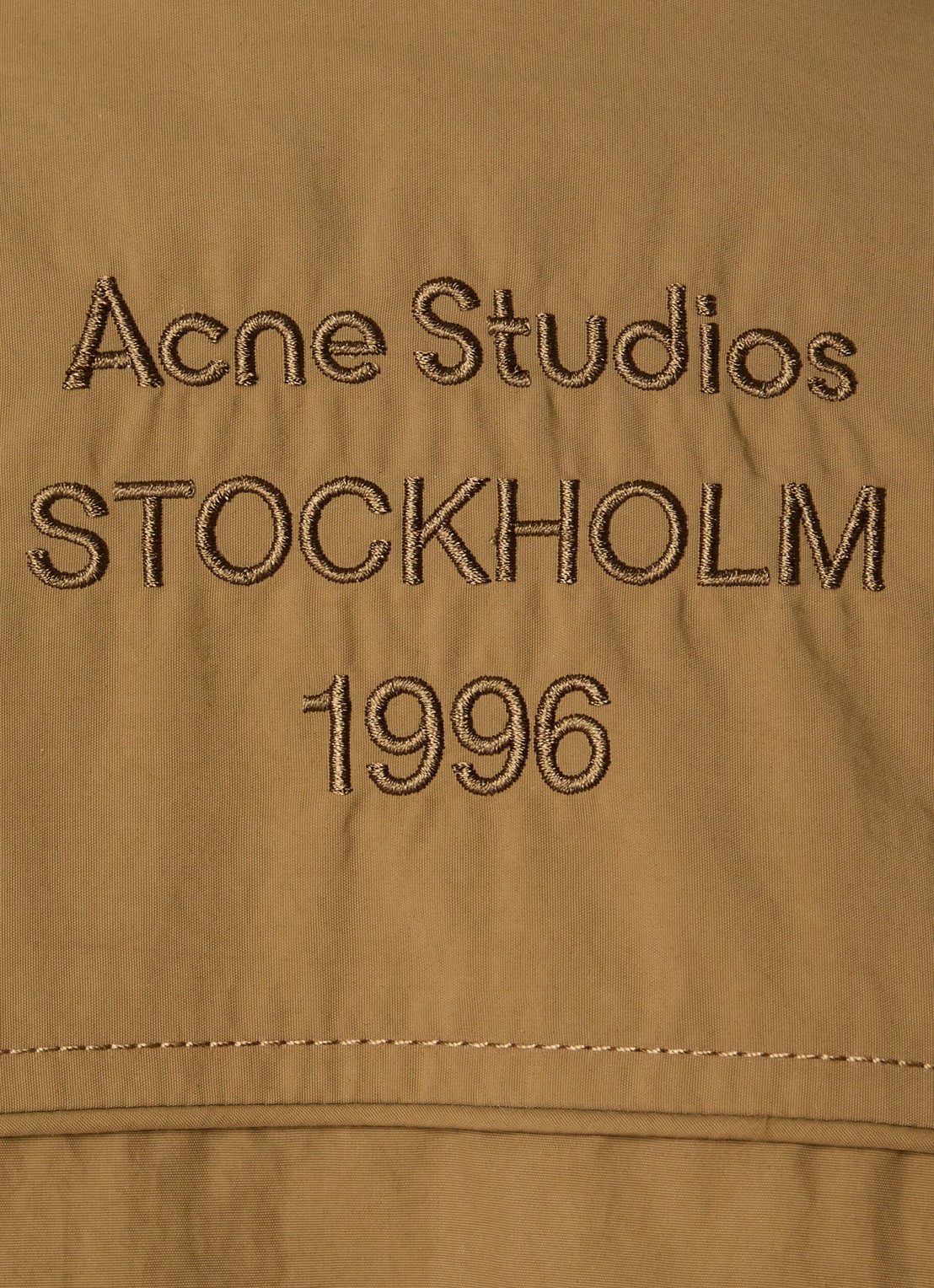 Acne Studios Jack met ritszakken - detail 5 beige