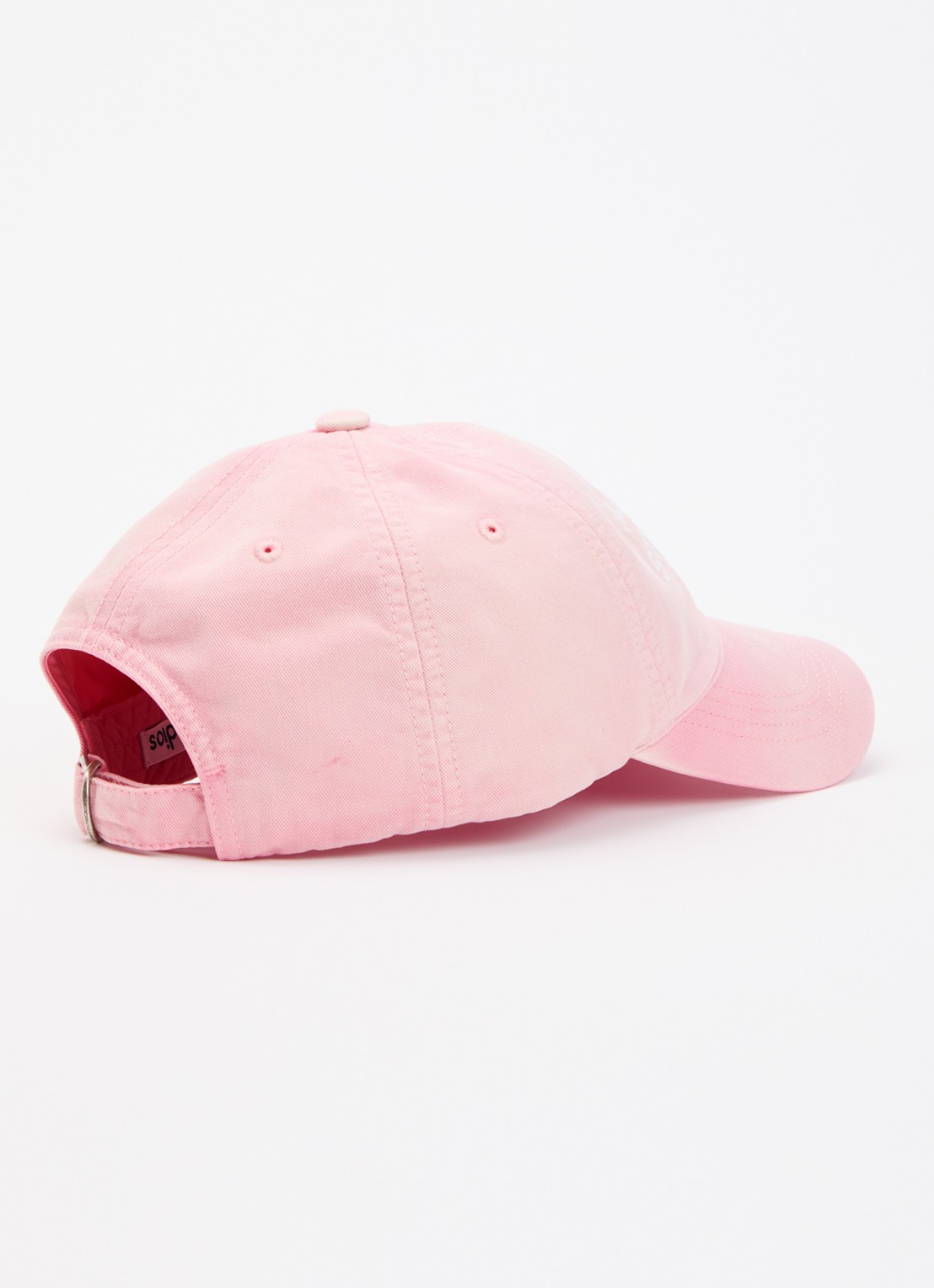 Acne Studios Pet met logo - detail lichtroze