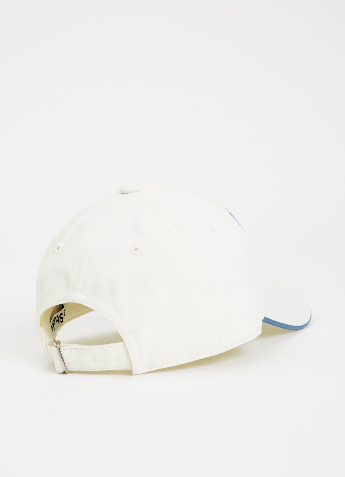 Acne Studios Pet met logoborduring - detail 2 ivoor
