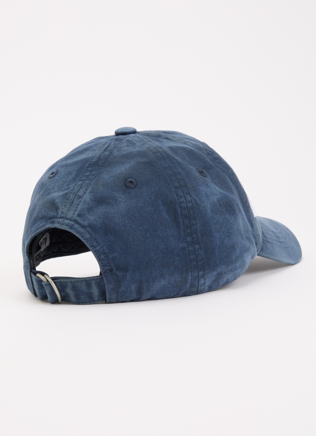 Acne Studios Pet van denim met logoborduring - detail 2 indigo