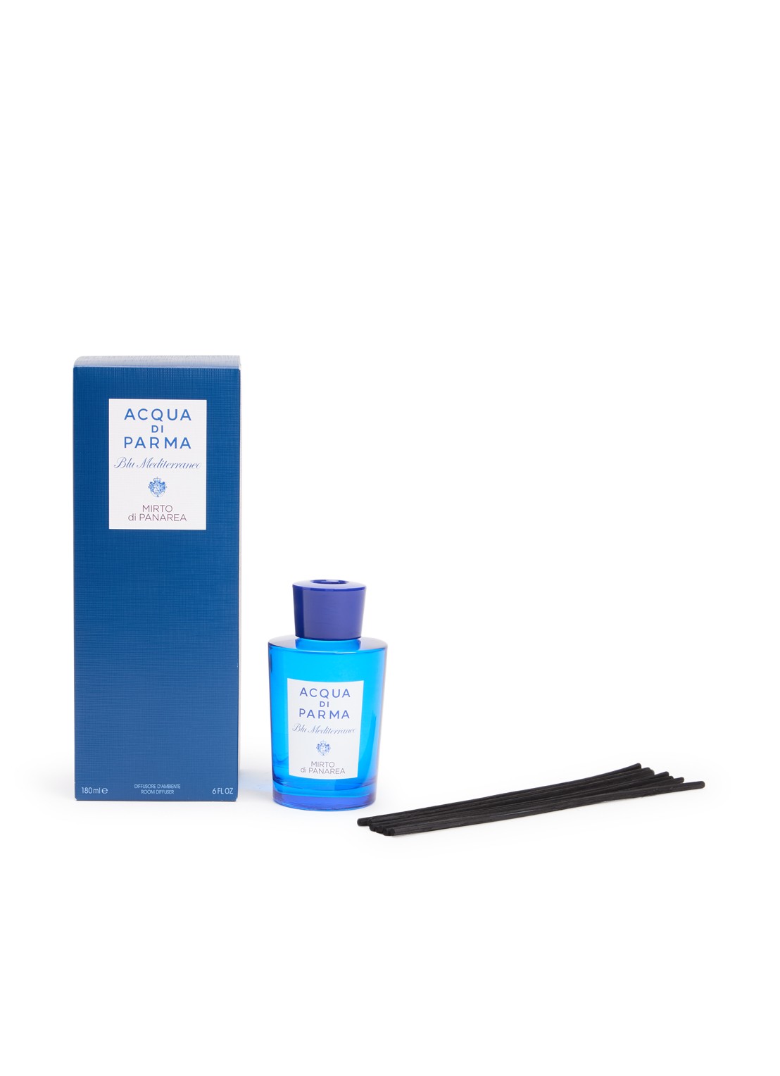 Acqua di Parma Blu Mediterraneo Mirto Di Panarea geurstokjes 180 ml - voorkant blauw