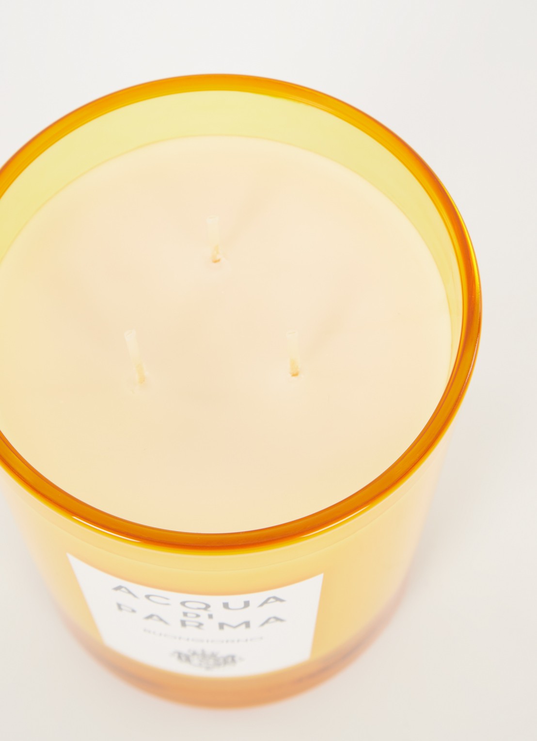 Acqua di Parma Buongiorgno - geurkaars 500 gram - voorkant 2 geel