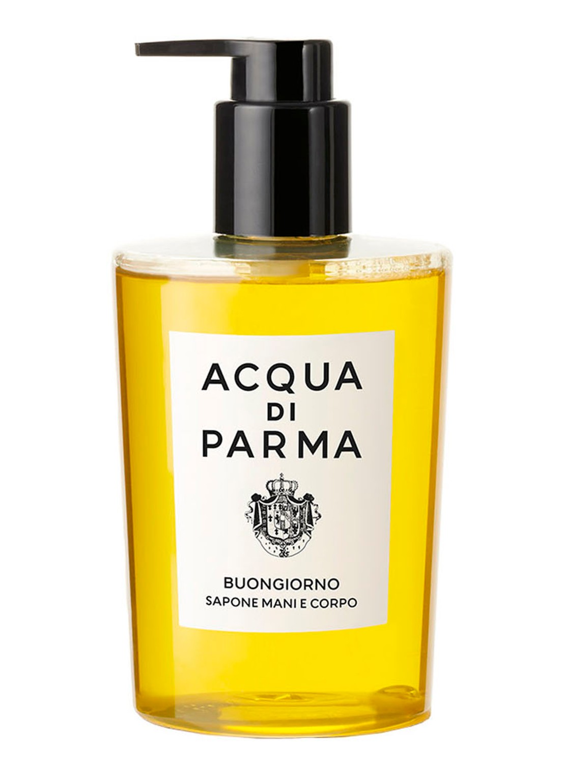 Acqua di Parma Buongiorno Hand- & Body Wash - douchegel & handzeep - voorkant 2 geel