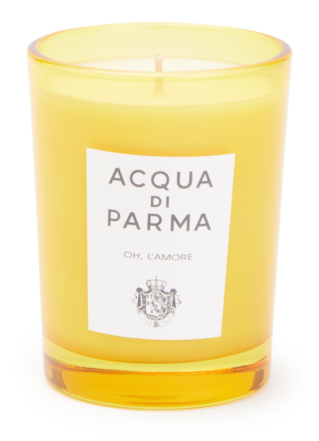 Acqua di Parma Oh l'Amore geurkaars 200 gram - voorkant geel