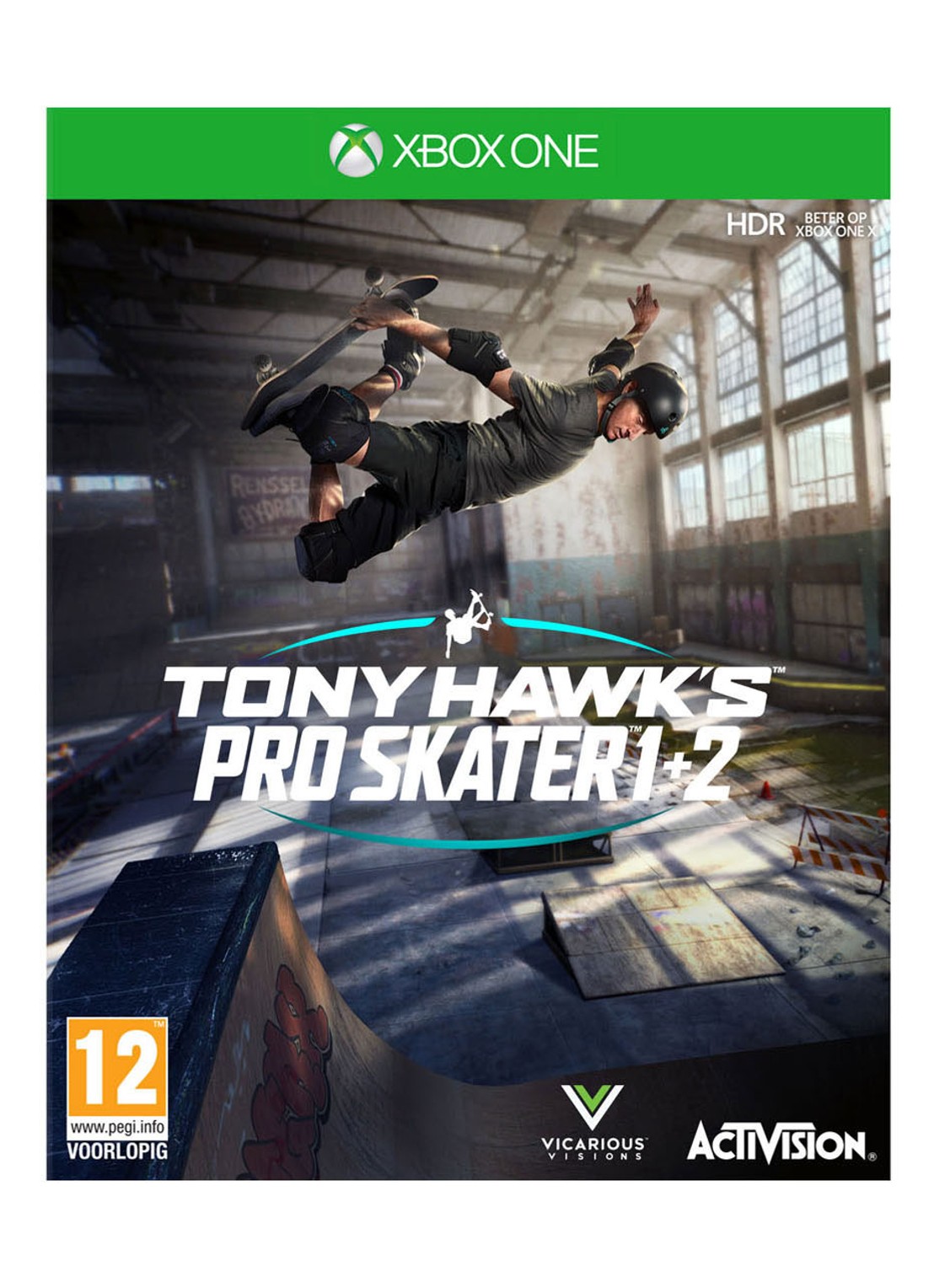 Activision Tony Hawk's Pro Skater 1+2 - Xbox One - set van 2 games - voorkant undefined