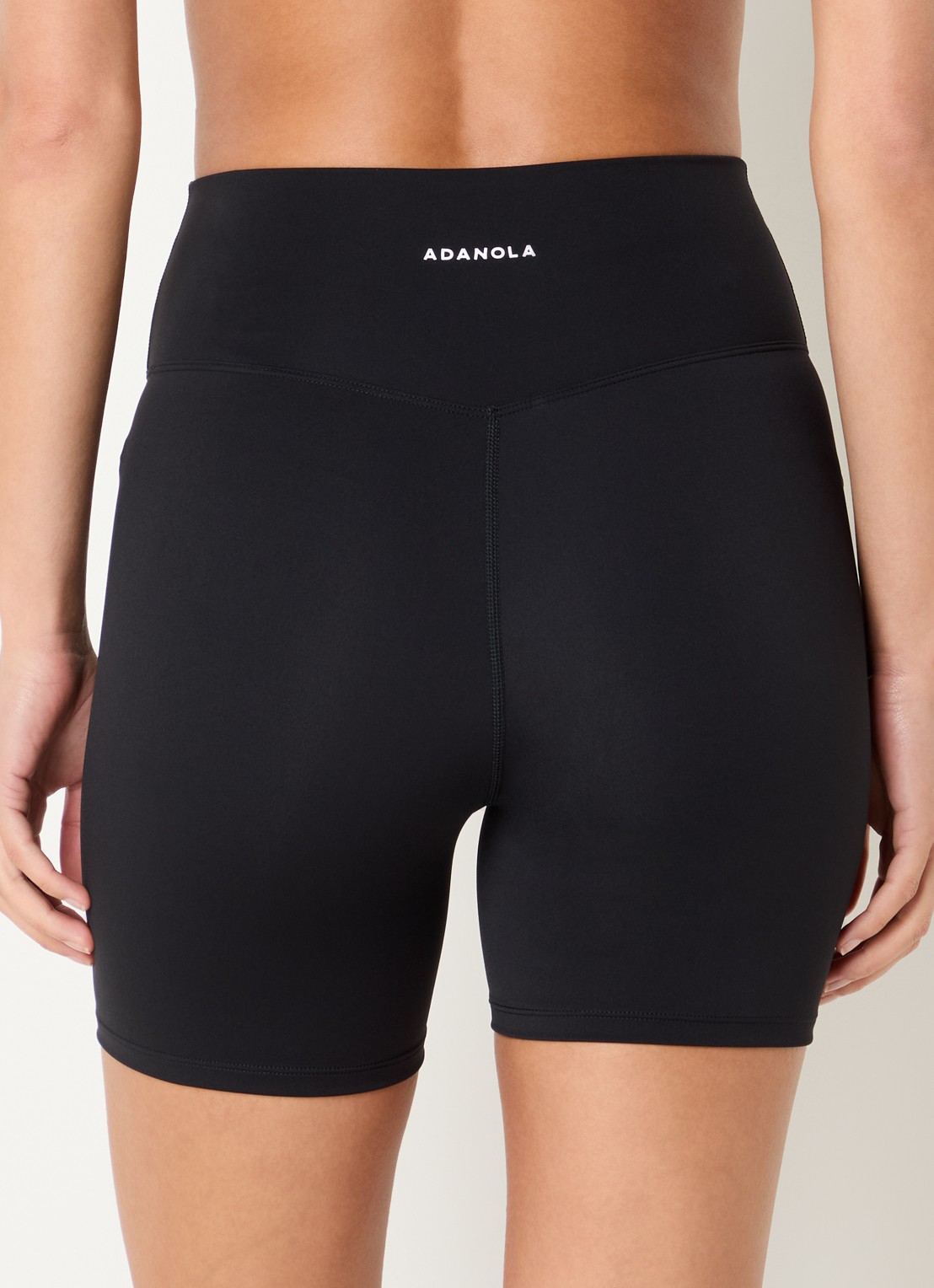 Adanola High waist skinny fit trainingslegging - achterkant zwart