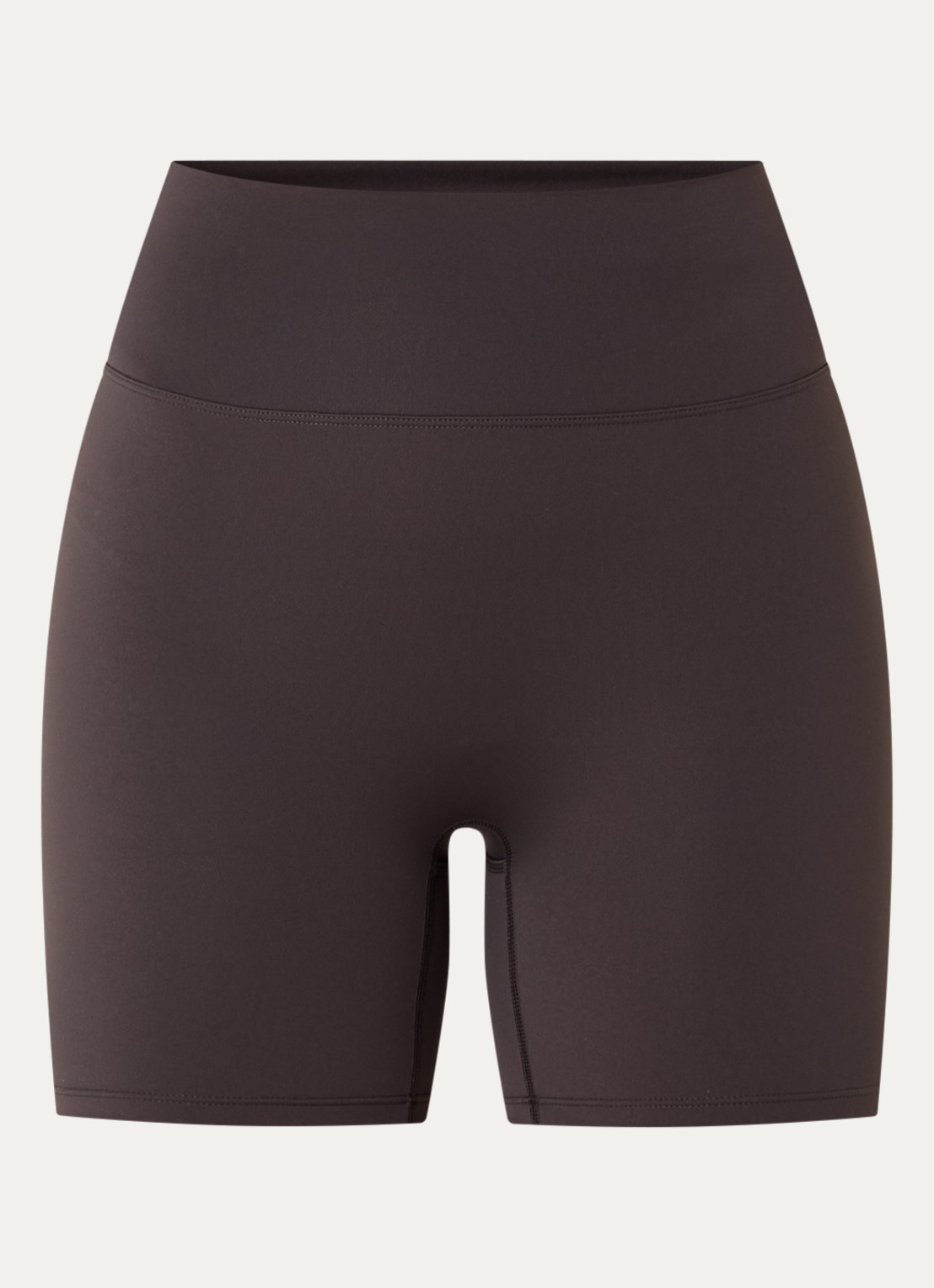 Adanola High waist skinny fit trainingslegging - voorkant 4 donkerbruin