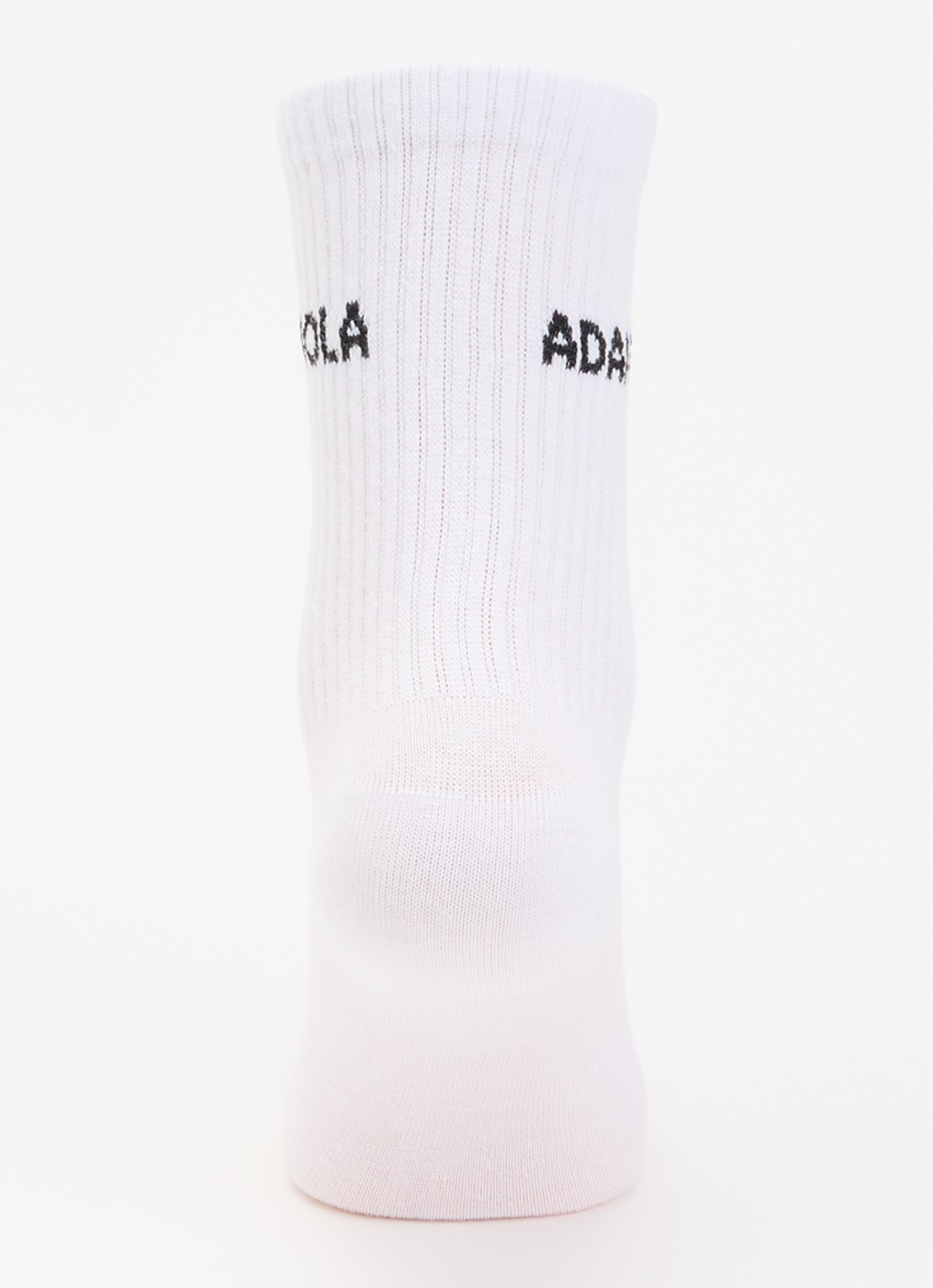Adanola Sokken met logoborduring in  3-pack  - voorkant 2 wit