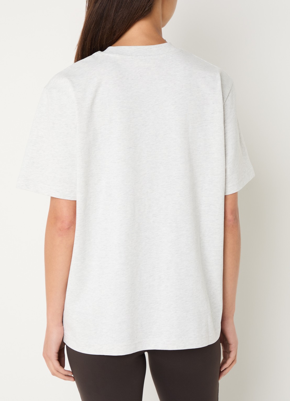Adanola T-shirt met borduring - achterkant 4 grijsmele