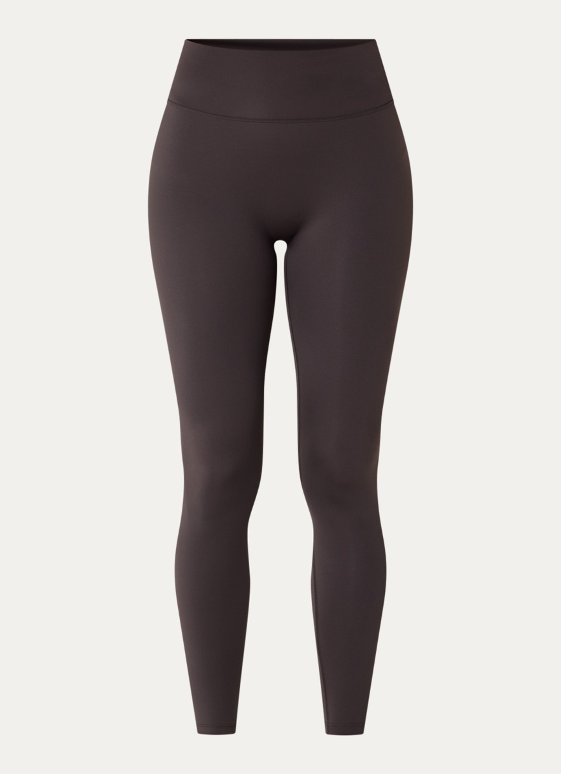 Adanola Ultimate high waist skinny fit trainingslegging met stretch - voorkant donkerbruin