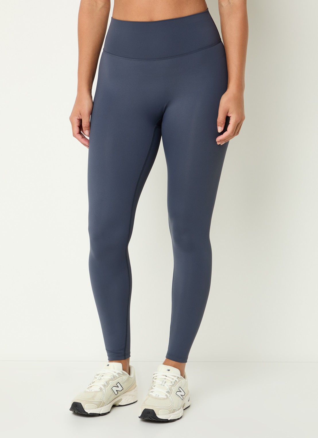 Adanola Ultimate high waist skinny fit trainingslegging met stretch - detail 2 staalblauw