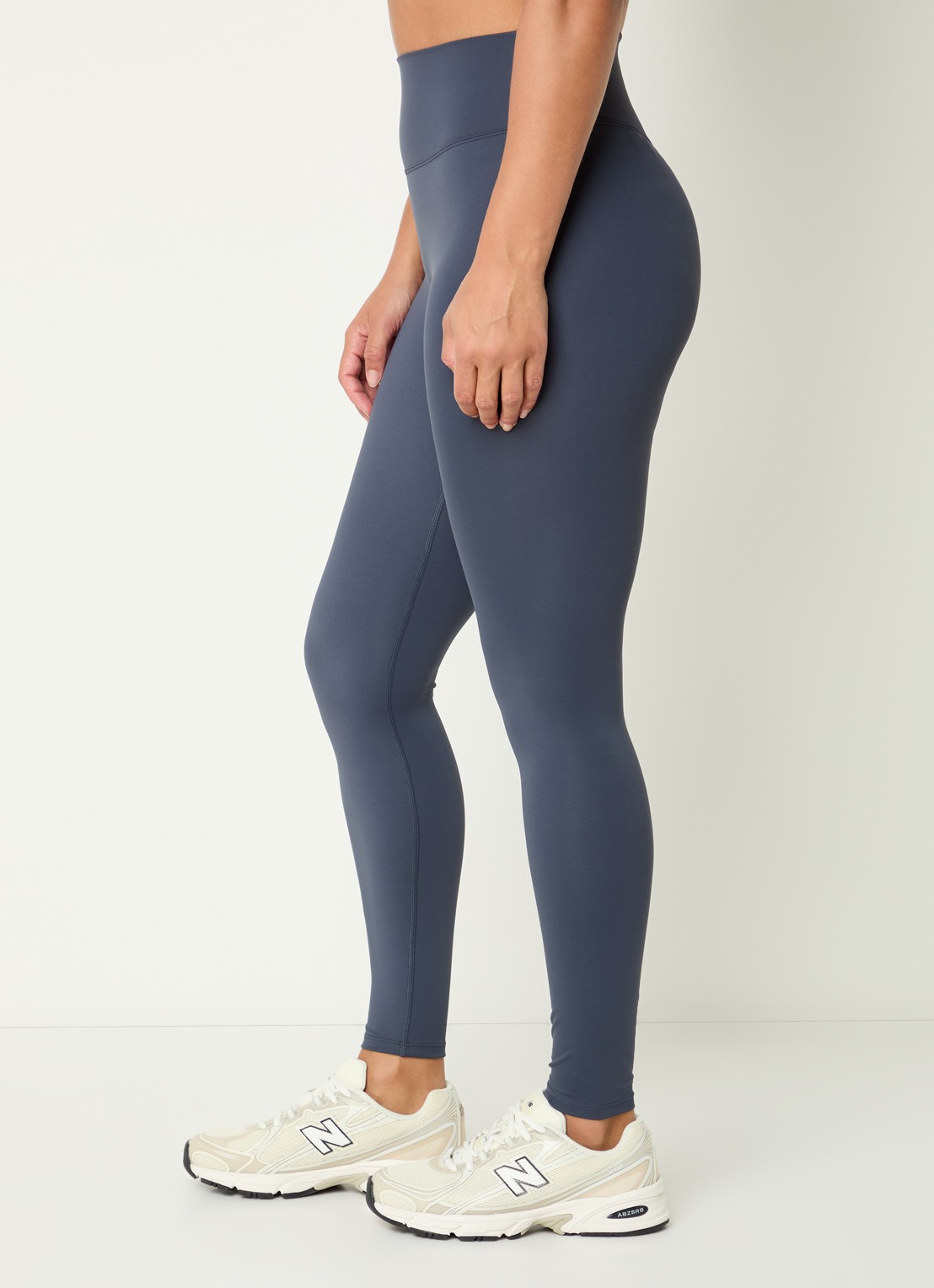 Adanola Ultimate high waist skinny fit trainingslegging met stretch - detail 3 staalblauw