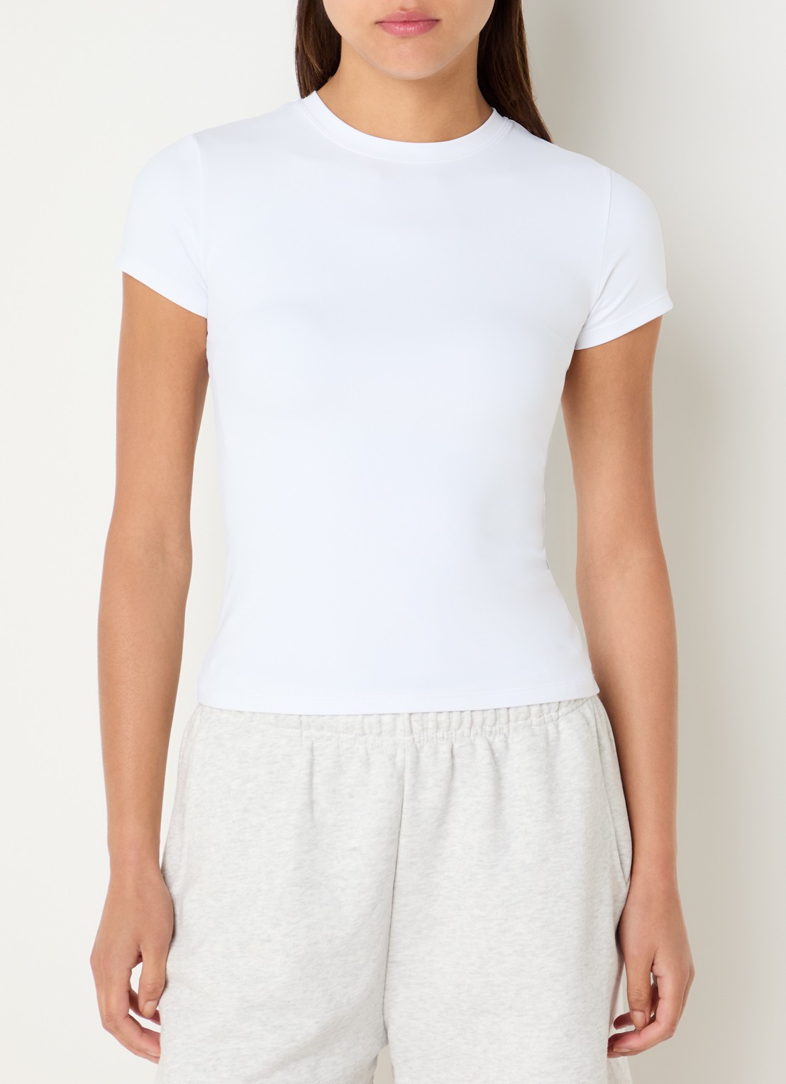 Adanola Ultimate trainings T-shirt met stretch - detail 4 wit