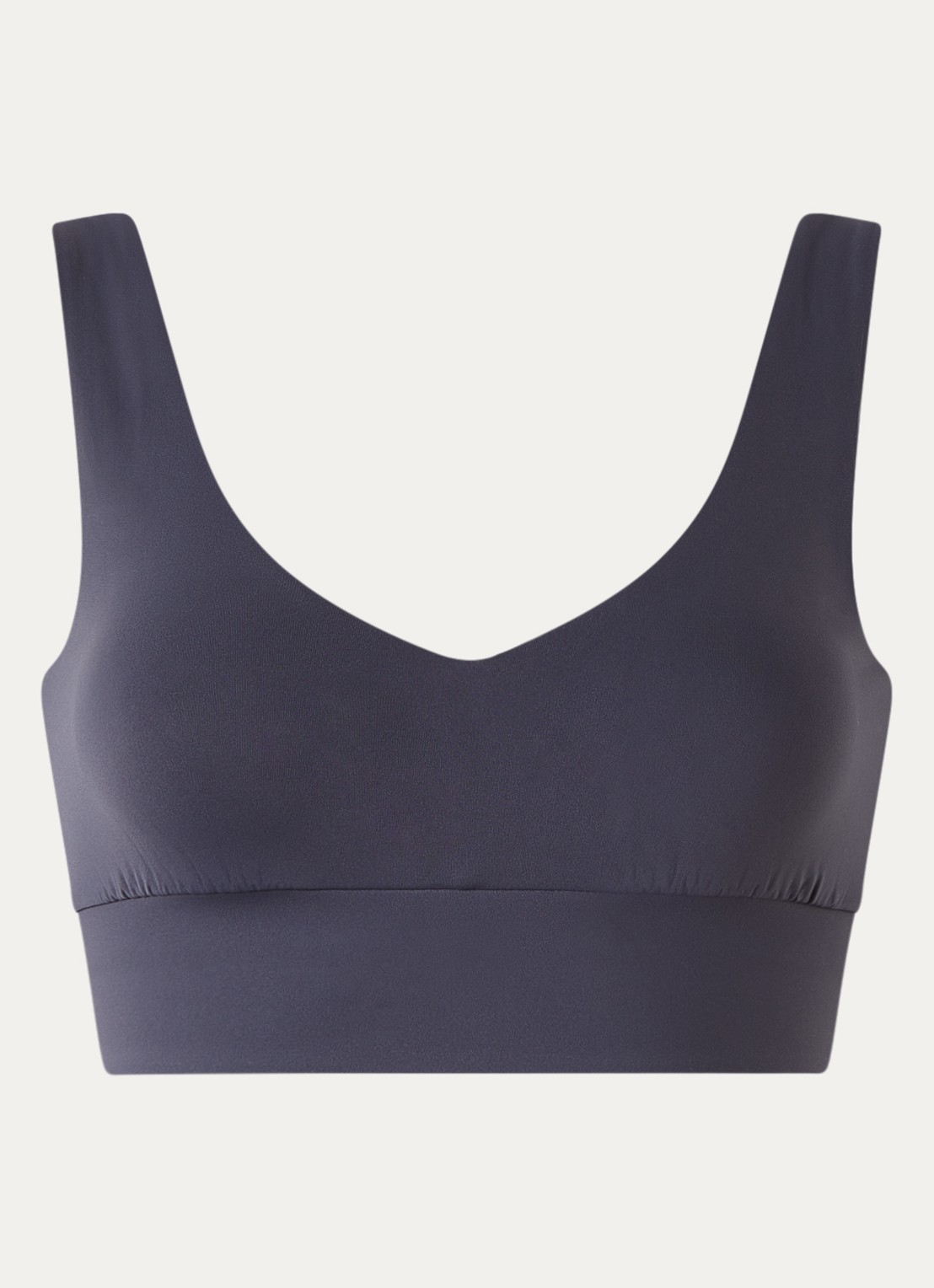 Adanola Ultimate V sport bh met light support - voorkant staalblauw