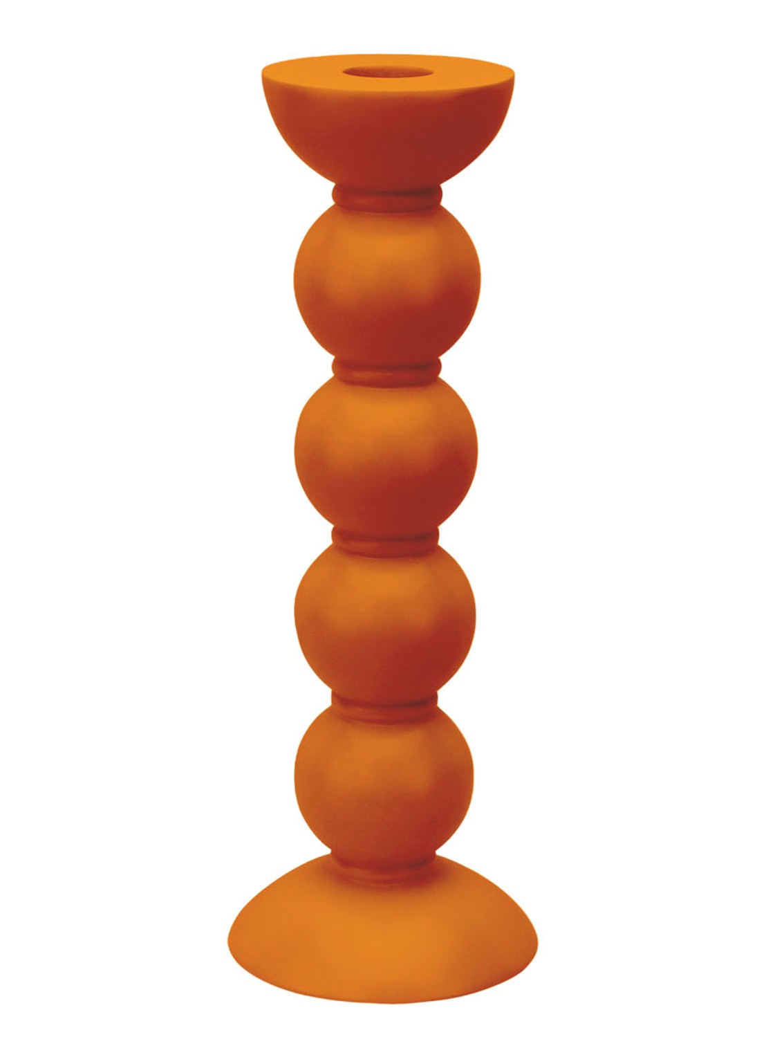Addison Ross Bobbin kandelaar 24 cm - voorkant orange