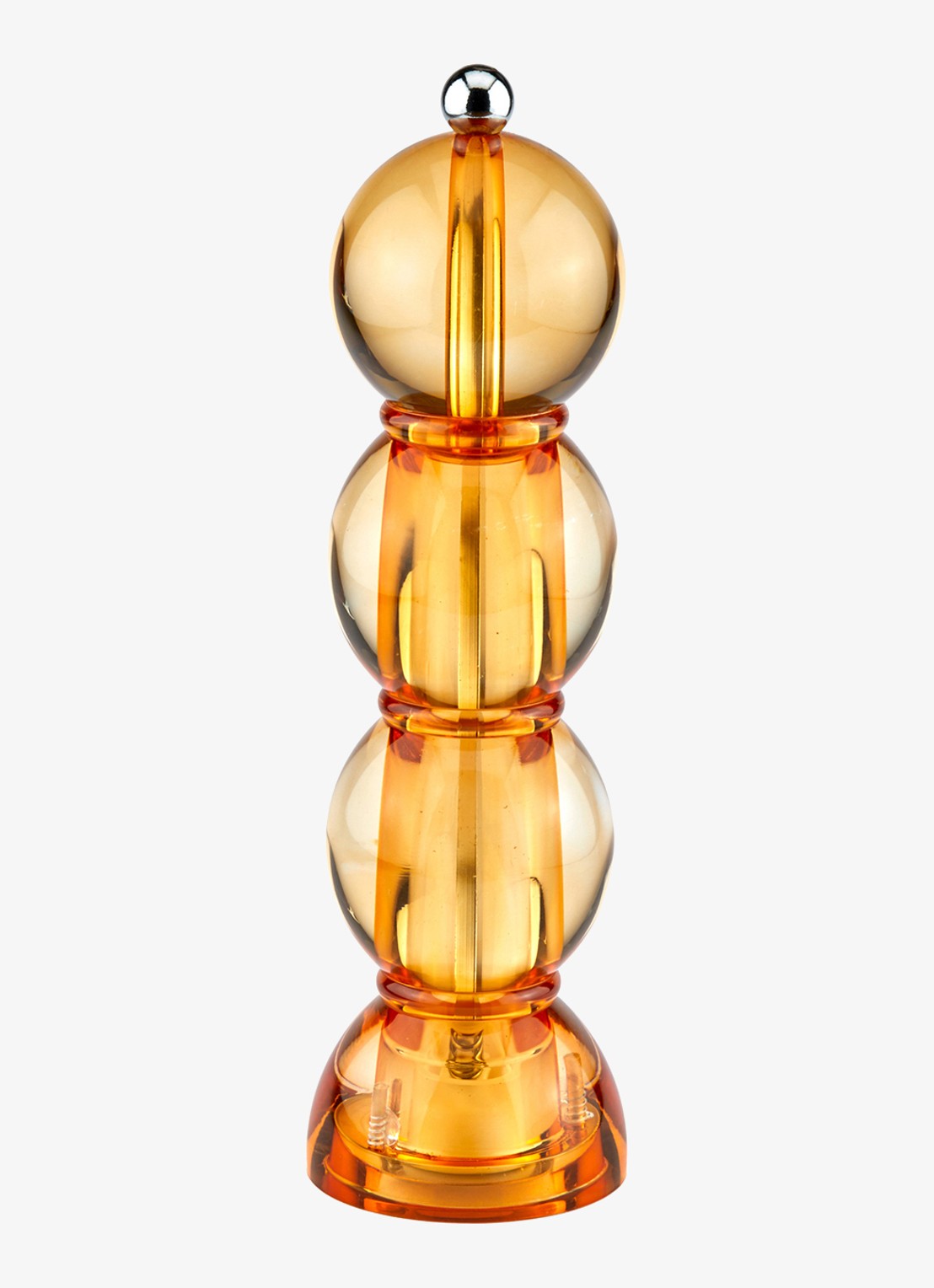 Addison Ross Bobbin peper- en zoutmolen 24 cm - voorkant orange