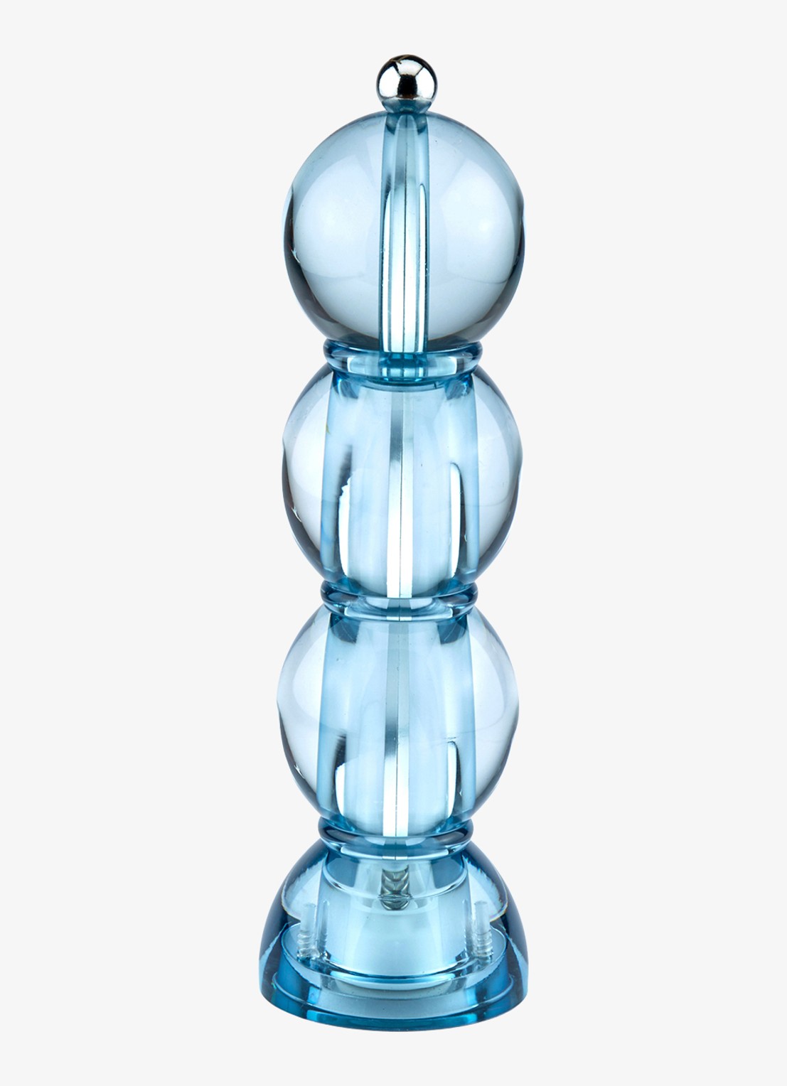 Addison Ross Bobbin peper- en zoutmolen 24 cm - voorkant blauw