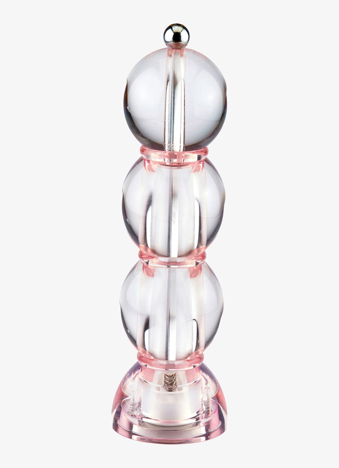 Addison Ross Bobbin peper- en zoutmolen 24 cm - voorkant lichtroze