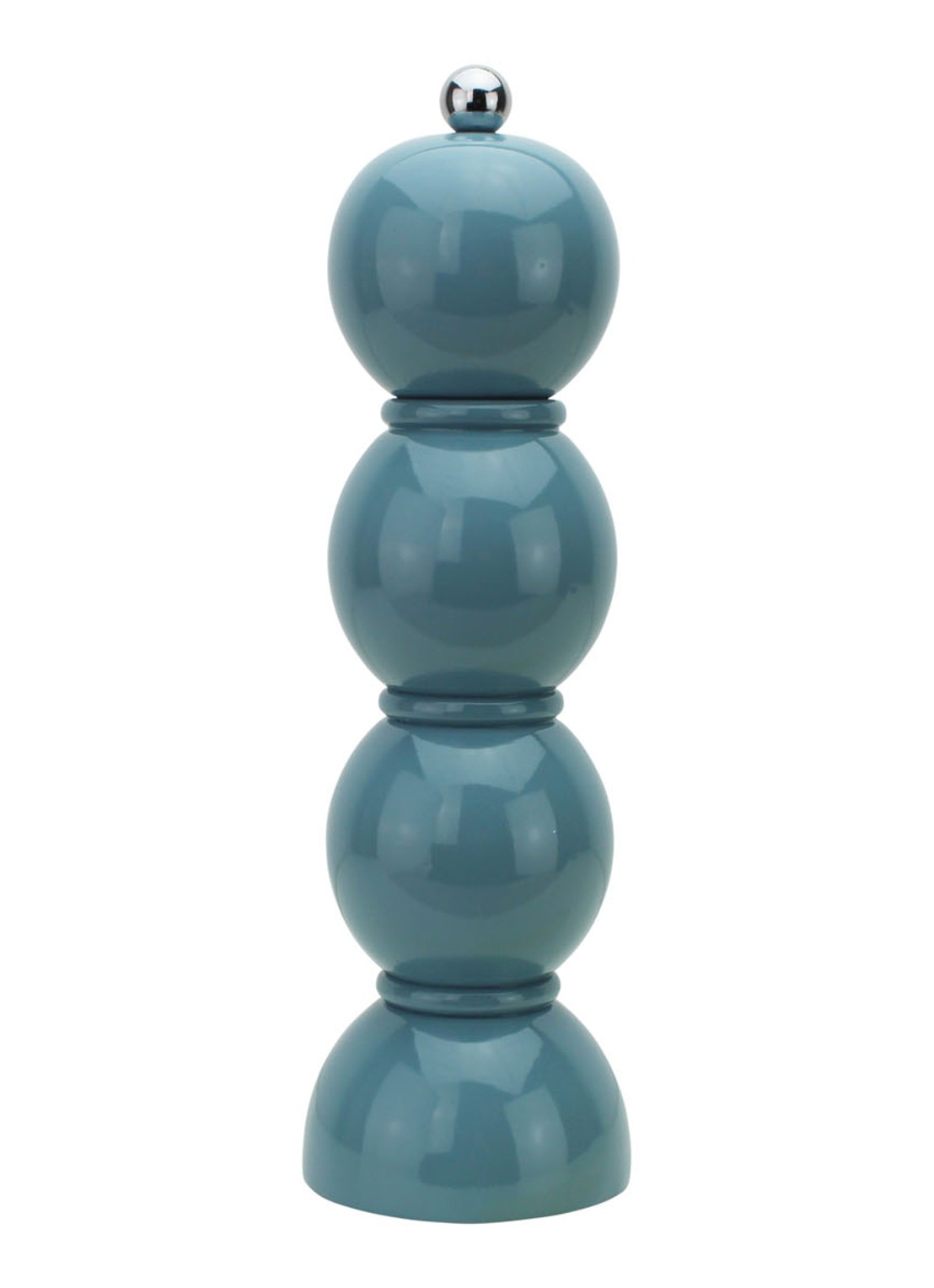 Addison Ross Bobbin peper / zoutmolen 24 cm - voorkant blauw