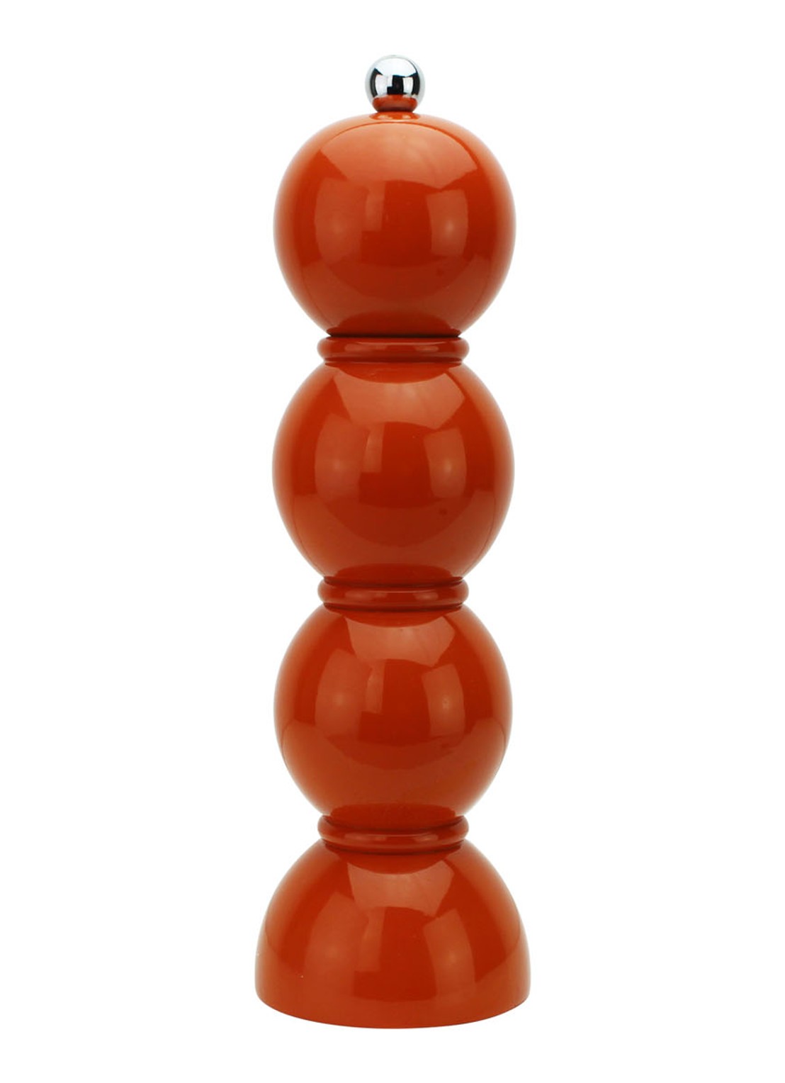 Addison Ross Bobbin peper / zoutmolen 24 cm - voorkant 2 orange