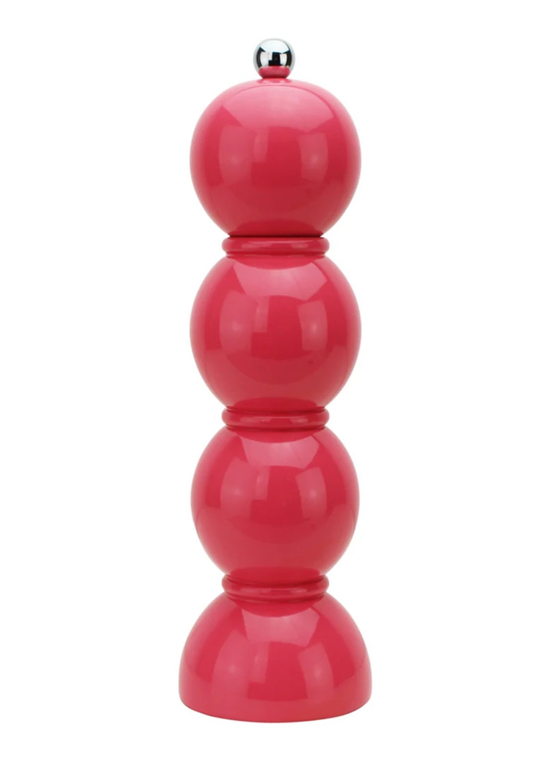 Addison Ross Bobbin peper / zoutmolen 24 cm - voorkant rood