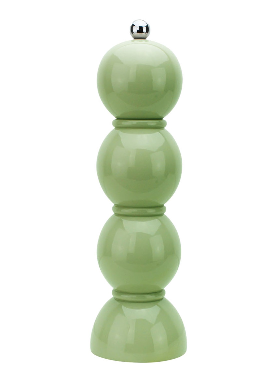 Addison Ross Bobbin peper / zoutmolen 24 cm - voorkant groen