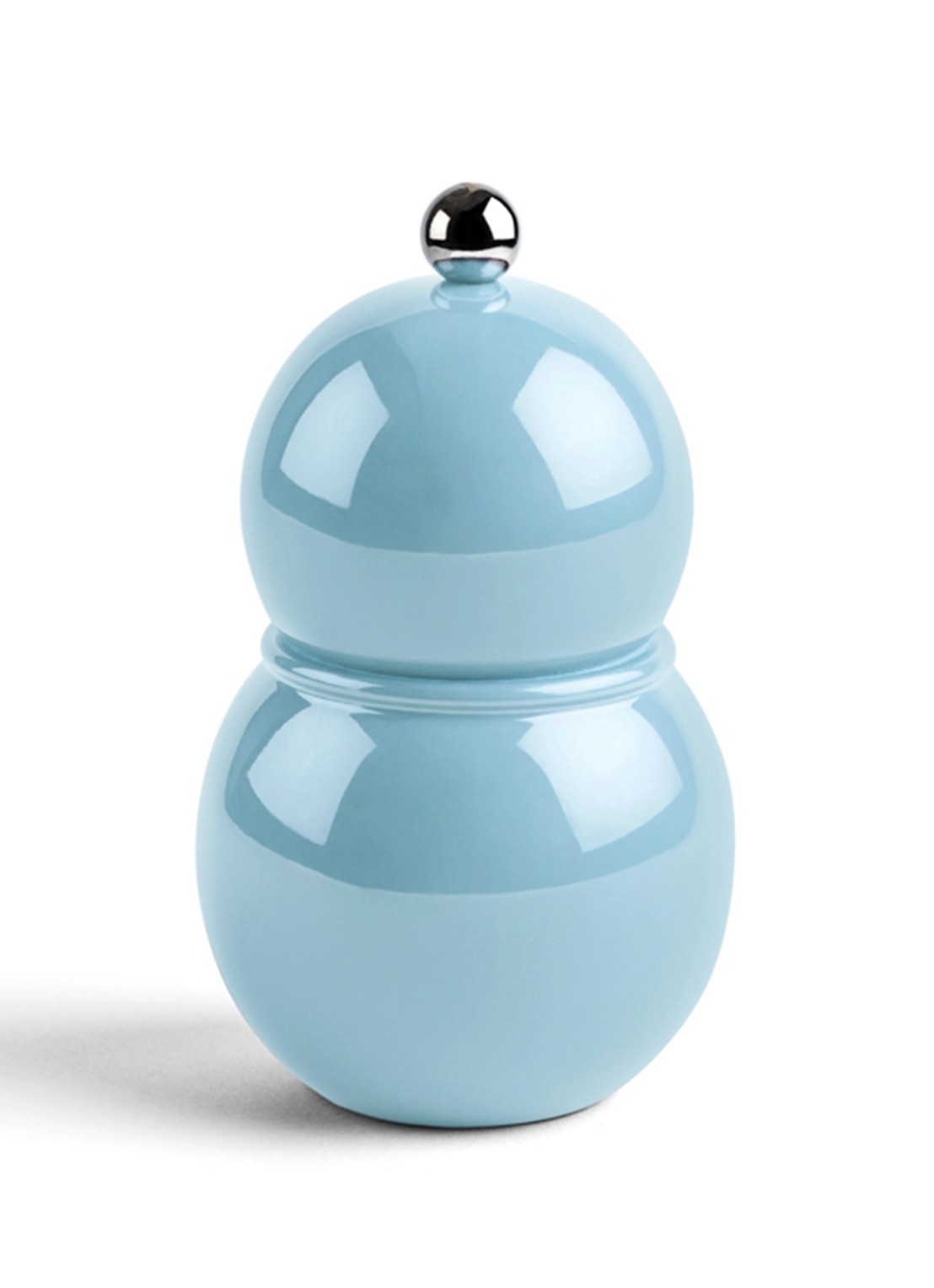 Addison Ross Bobbin zout- en pepermolen 12 cm    - voorkant 3 blauw