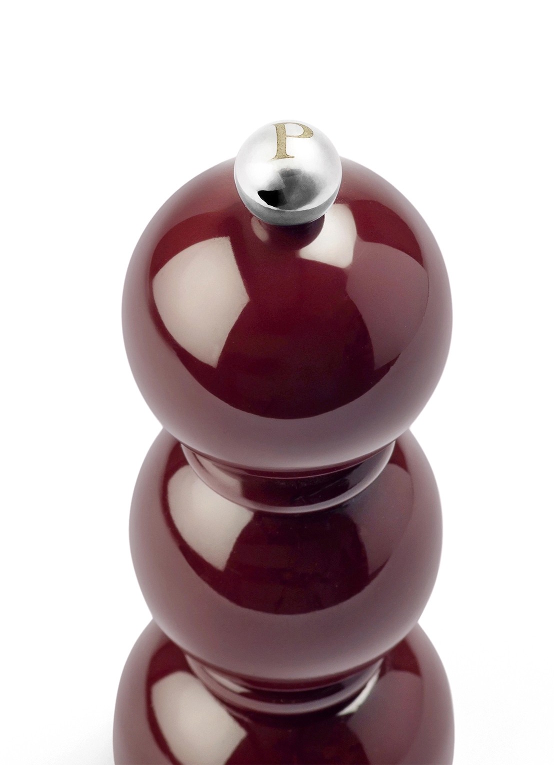 Addison Ross Bobbin zout- en pepermolen 14 cm - achterkant 3 rood