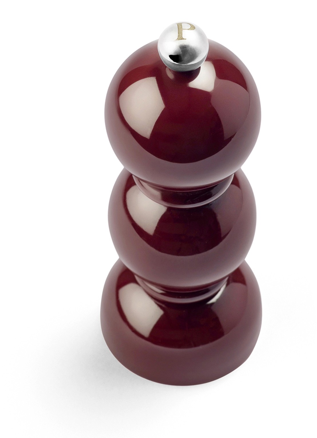 Addison Ross Bobbin zout- en pepermolen 14 cm - voorkant 2 rood