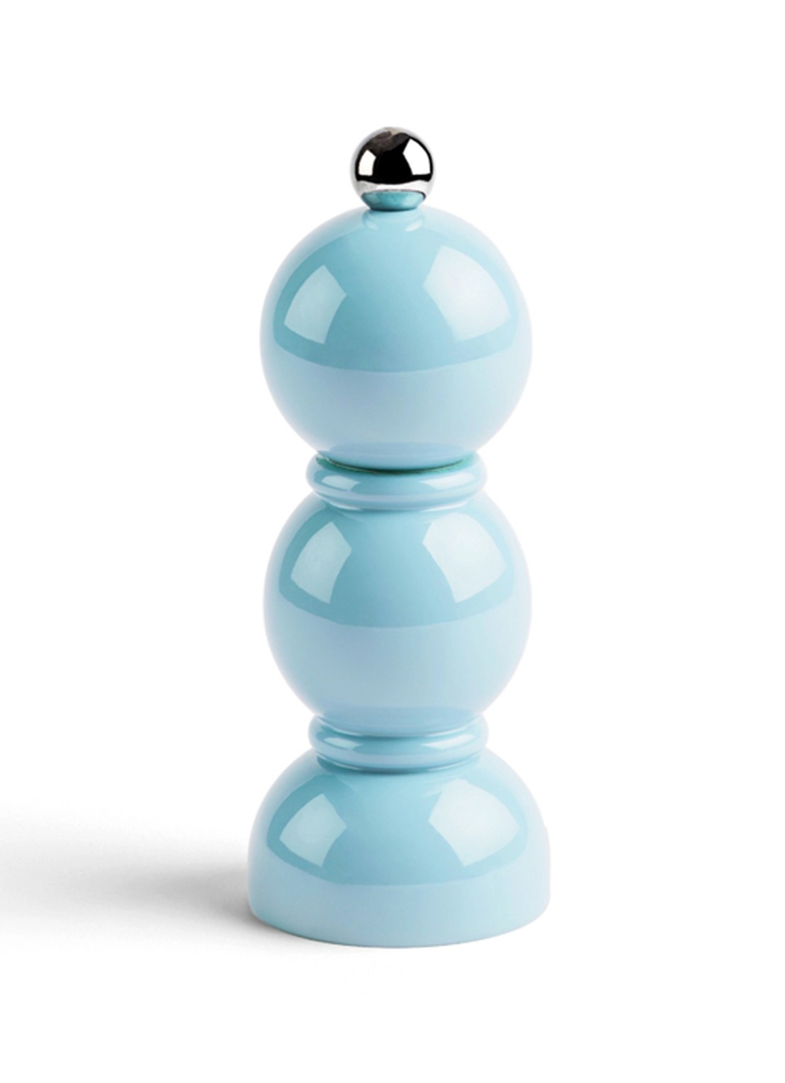 Addison Ross Bobbin zout- en pepermolen 14 cm - voorkant 5 blauw
