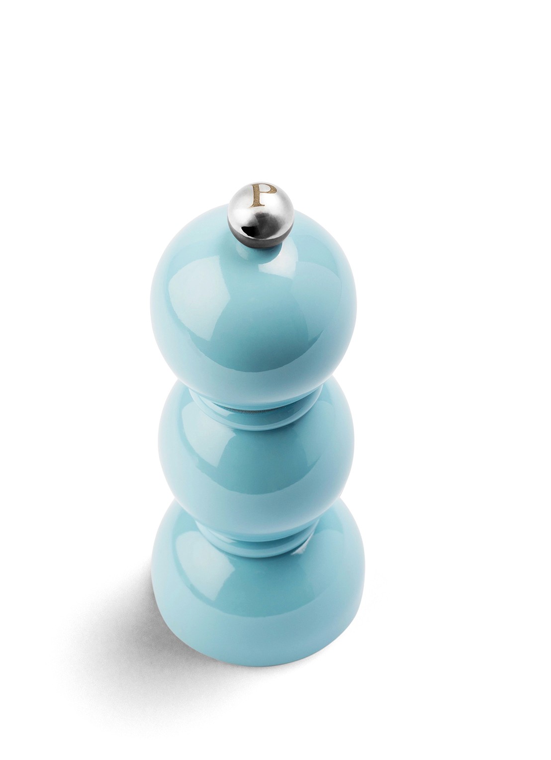 Addison Ross Bobbin zout- en pepermolen 14 cm - voorkant 6 blauw