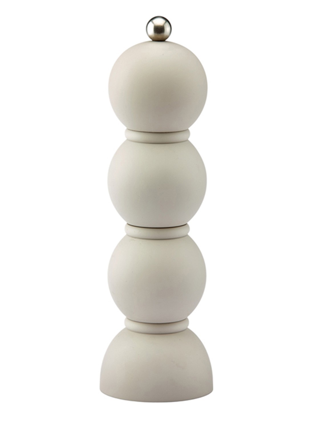 Addison Ross Bobbin zout- en pepermolen 24 cm - voorkant 2 lichtgrijs