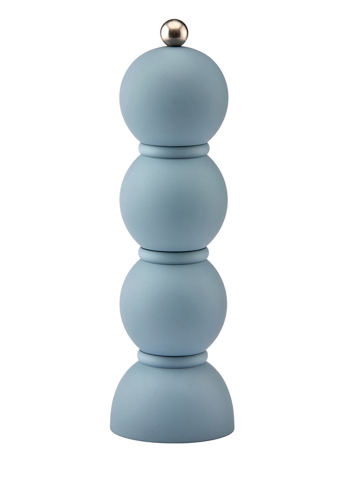 Addison Ross Bobbin zout- en pepermolen 24 cm - voorkant 2 blauwgrijs