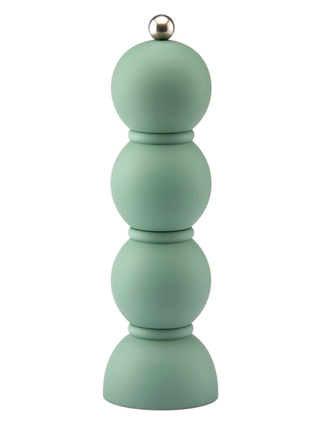 Addison Ross Bobbin zout- en pepermolen 24 cm - voorkant turquoise