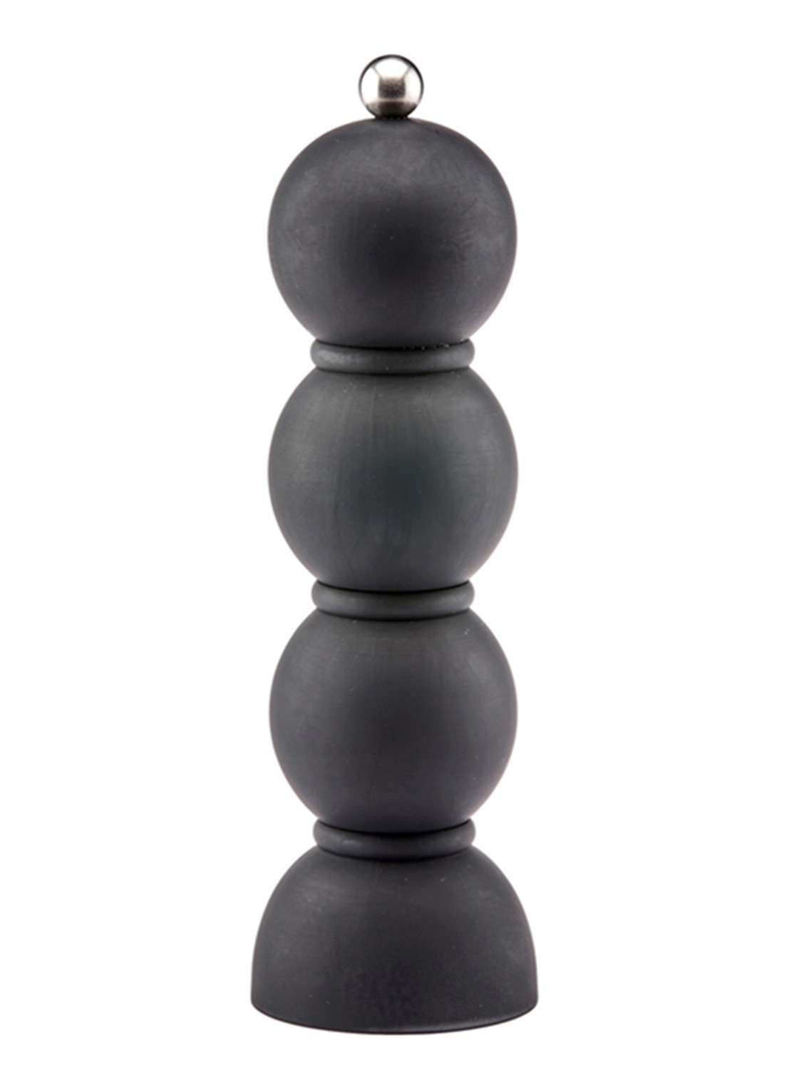 Addison Ross Bobbin zout- en pepermolen 24 cm - voorkant 2 zwart