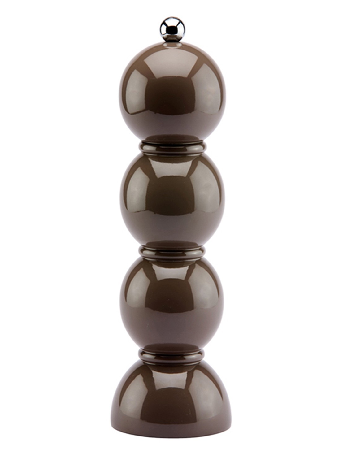 Addison Ross Bobbin zout- en pepermolen 24 cm - voorkant bruin