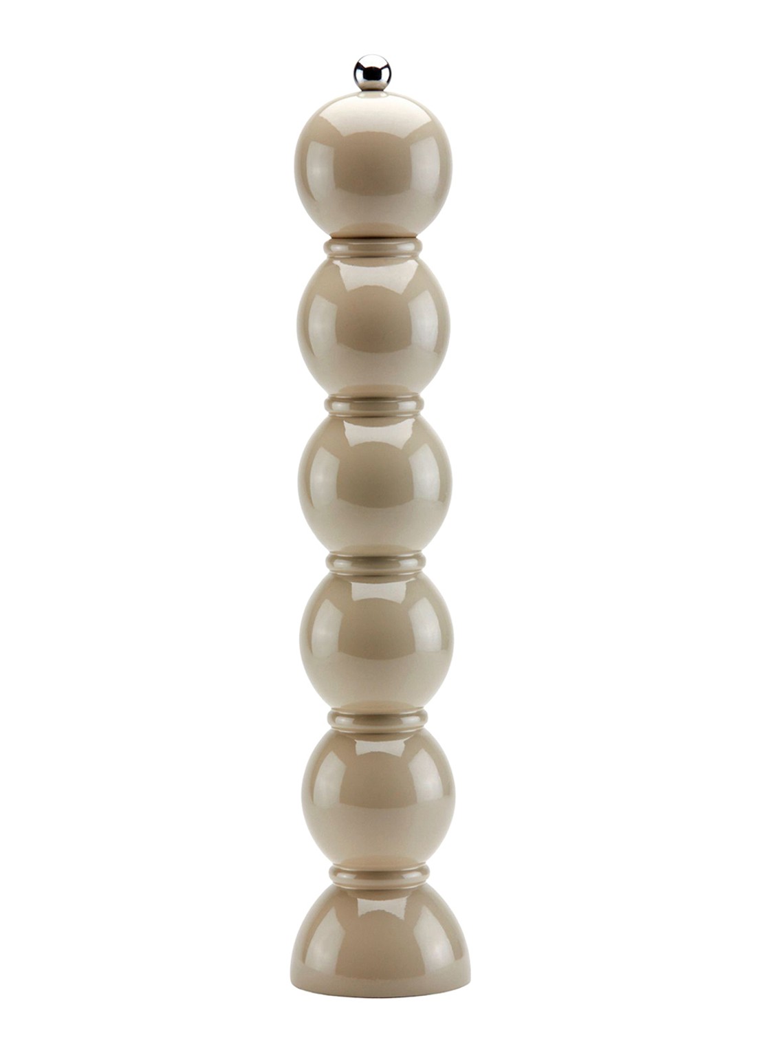 Addison Ross Bobbin zout- en pepermolen 35 cm - voorkant beige