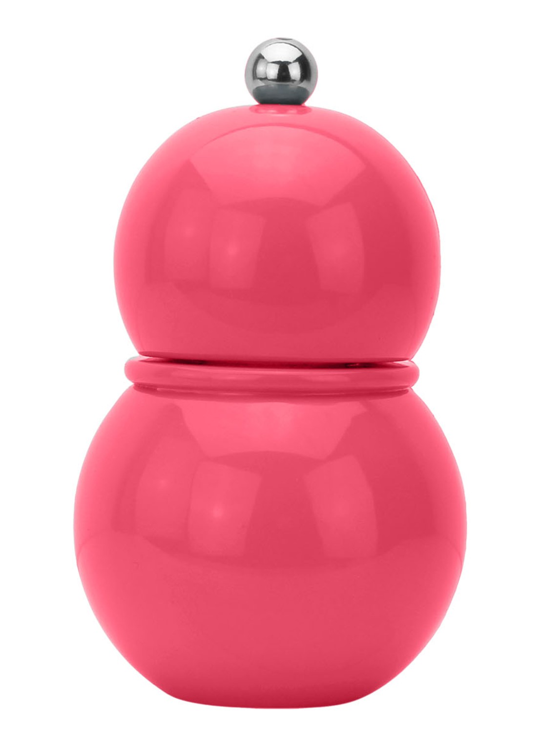 Addison Ross Chubby peper / zoutmolen 12 cm          - voorkant roze