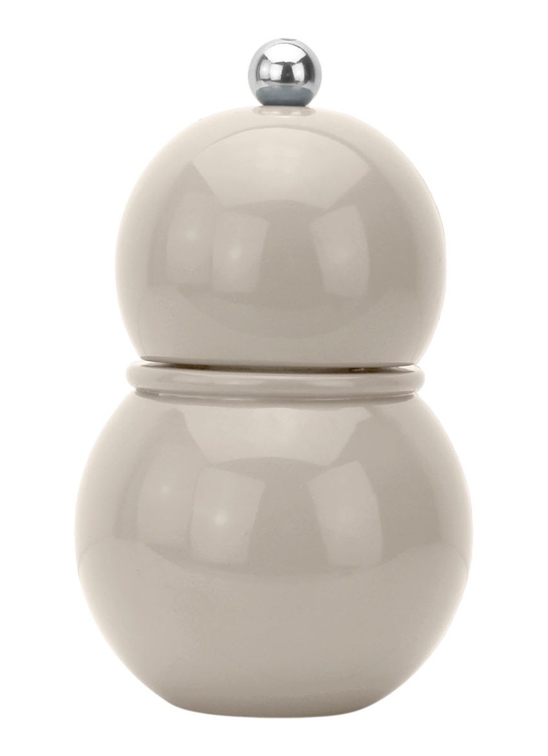 Addison Ross Chubby peper / zoutmolen 13 cm          - voorkant bruin